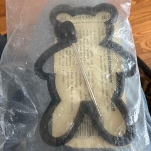 Pampered Chef non-stick bear/rabbit pancake mold